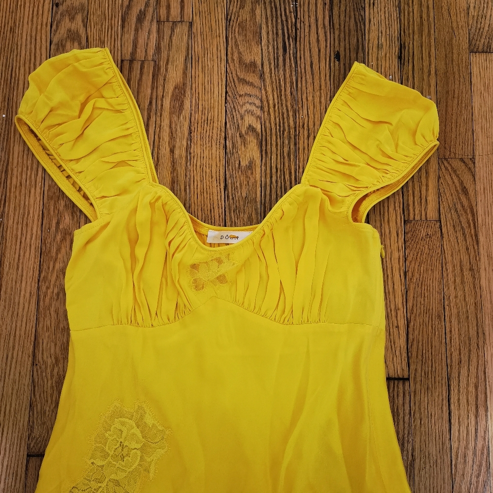 NEW DOEN Gwendolyn Dress Daylily Color - Picture 5 of 6